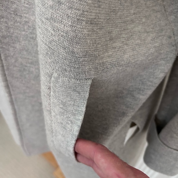 J.Crew 365 Sophie in Heather Gray Open-Front Sweater Blazer Cardigan Size Small - Picture 7 of 7